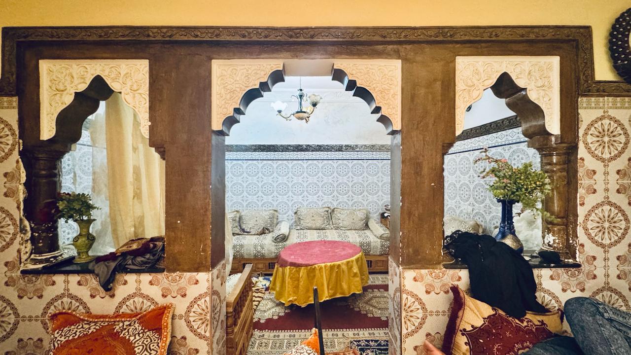 Le salon marocain