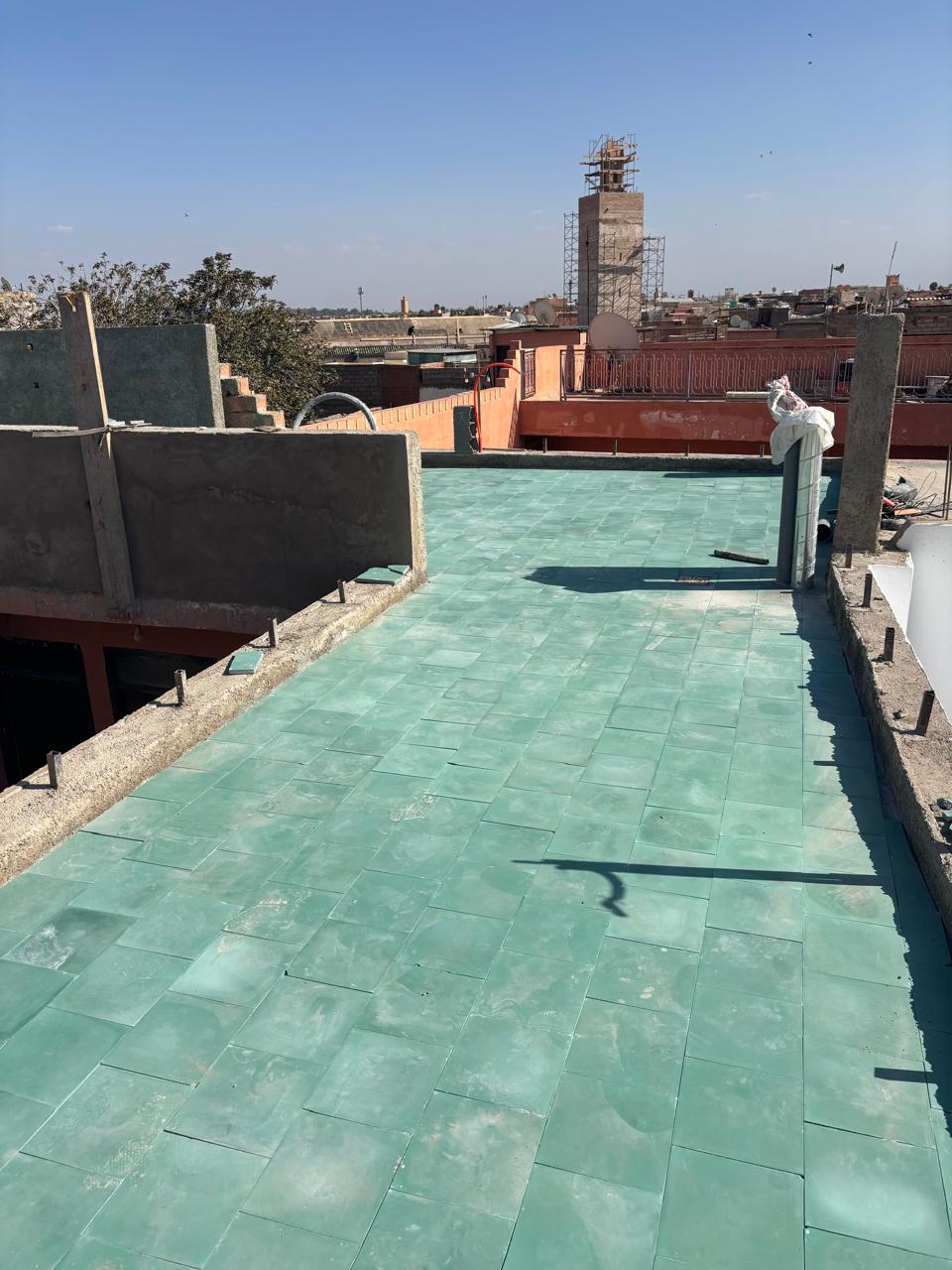 On change la couleur pour accueillir le jardin